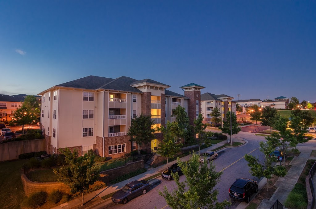 Evening birds eye view - Ashley Collegetown