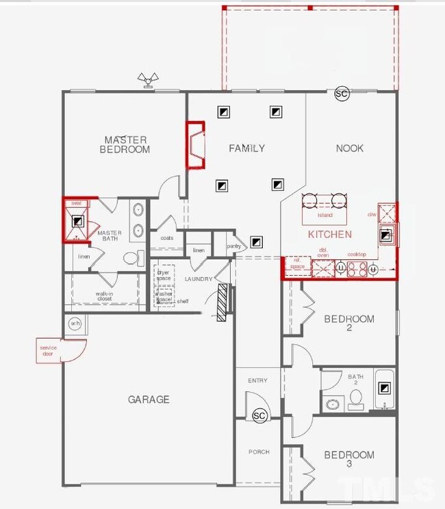 Foto del edificio - 3323 DOVER WOOD LN