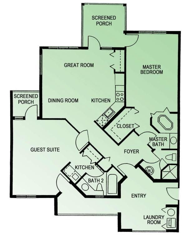 GUEST SUITE SIDE - 9953 Perfect Dr