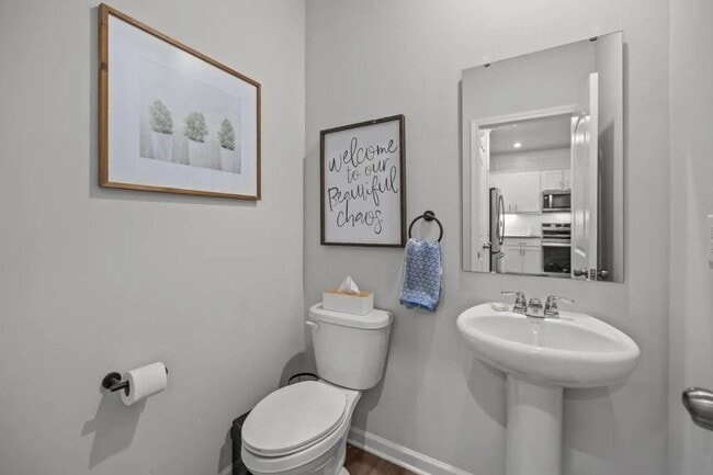 Powder room - 7718 Nelson Rd Townhome