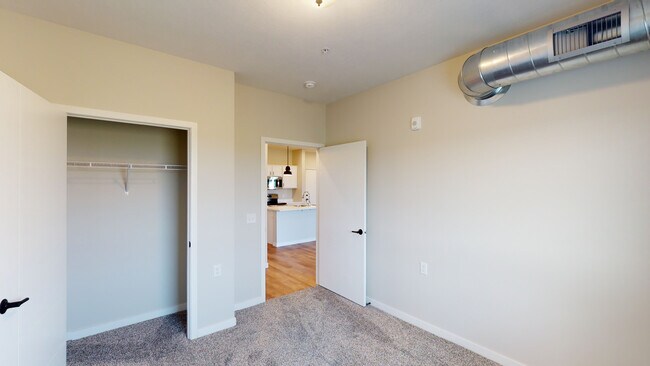 Bedroom - PowderHaus Apartments & Townhomes