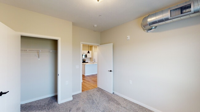 Bedroom - PowderHaus Apartments & Townhomes