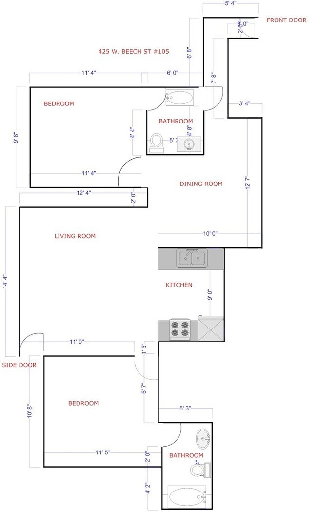 Building Photo - Downtown Aqua Vista Condo!