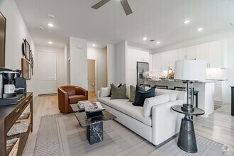3BR, 2.5BA - 1,451SF - Living Room - The Brookman