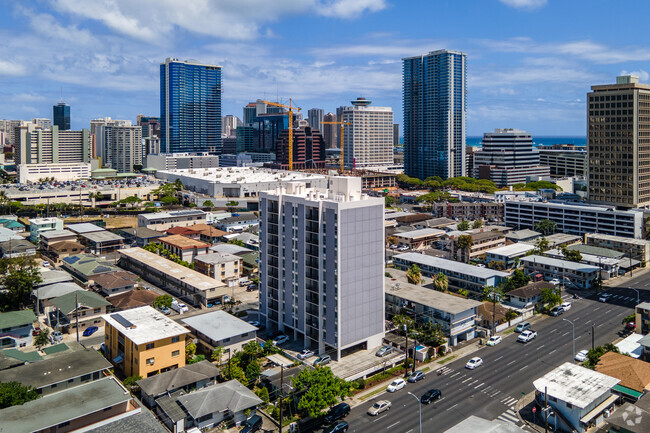 Aerial Photo - Piikoi Plaza