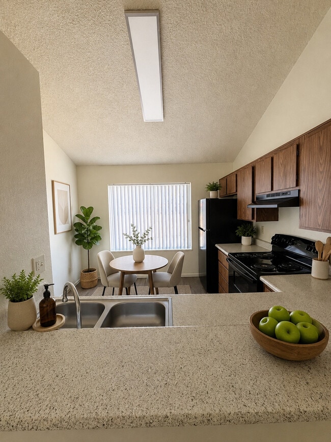 1BR Kitchen - Fountain Place
