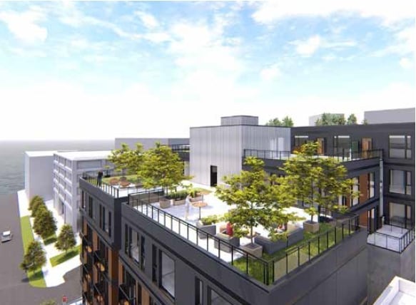 Terraza en la azotea - 1601 Dexter Ave N