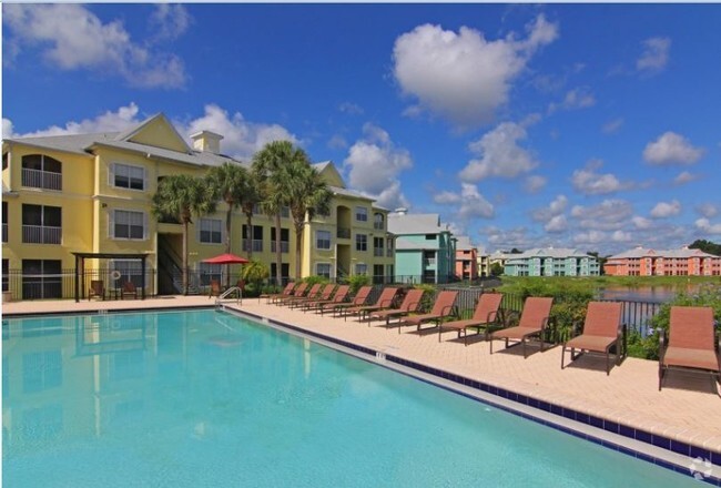 Pool Area - Bermuda Estates at Ormond Beach