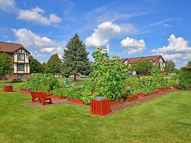 Community Gardens at Charter Oak Apartments, Davison, Michigan - Charter Oaks Apartments