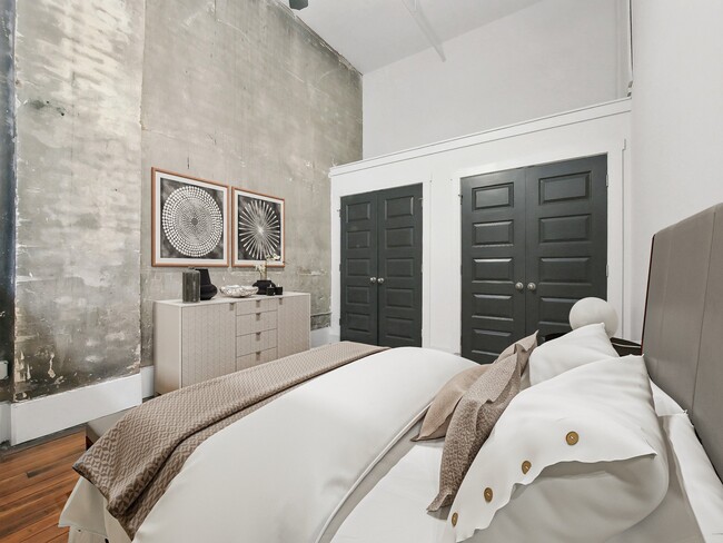 Bedroom - The Lamar Lofts