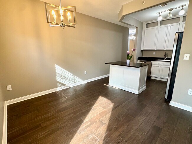 Kitchen and open dining area. - 131 Meridian Blvd