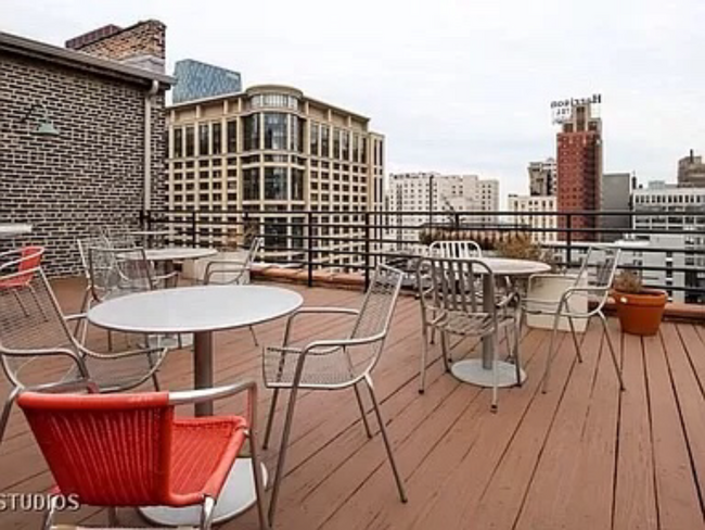 Rooftop Deck - 621 S Plymouth Ct