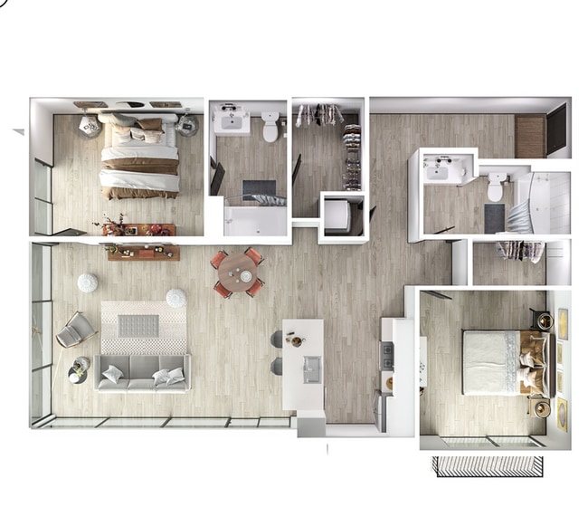 Interior Photo - Qwil Apartments