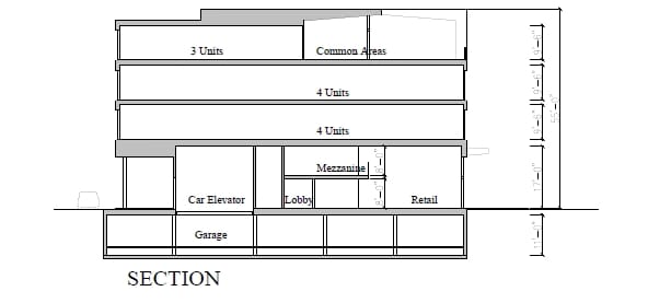 Section - 2 W 3rd Ave