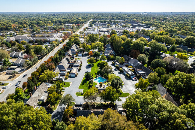 Aerial Photo - Corinth Downs Compton Court