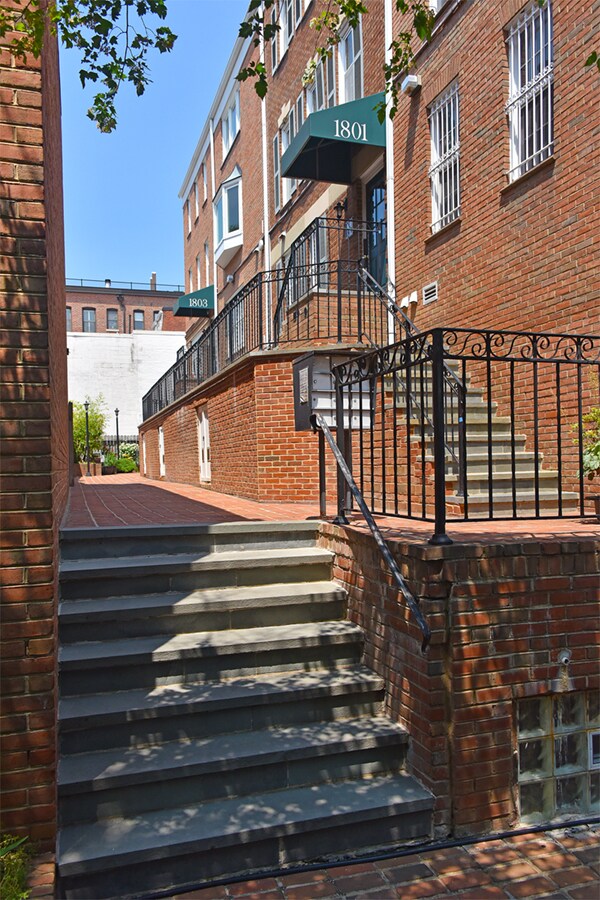 Entrance Plaza at T Street - 1801 T St NW