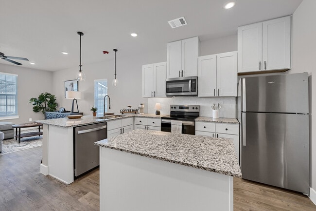 Walk Into Kitchen - Heritage Court Luxury Townhomes