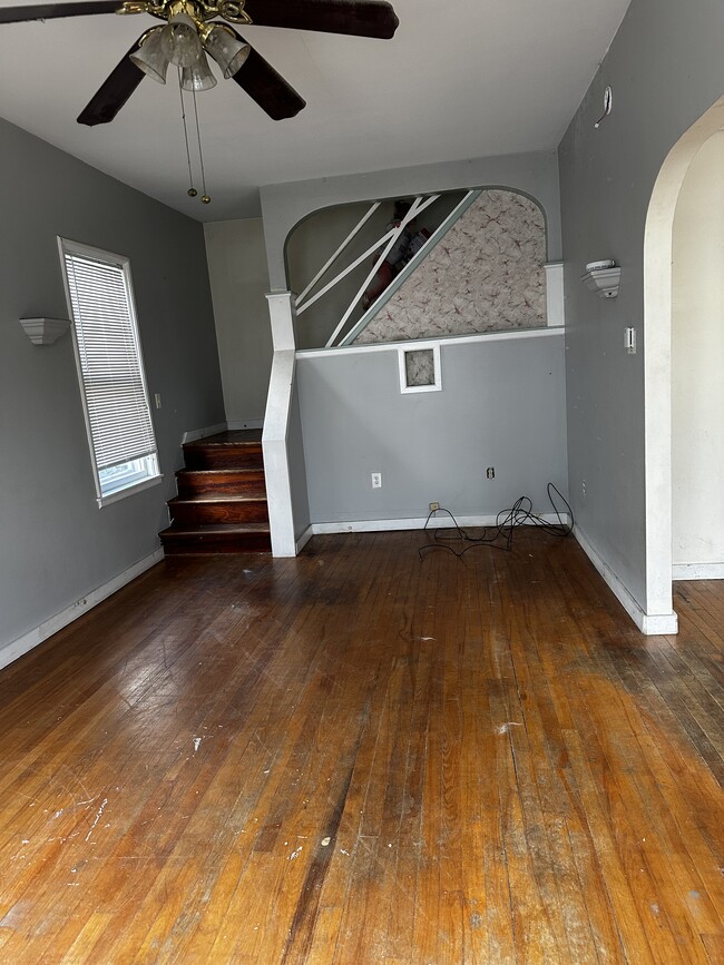 Living room stairs to 2 bedrooms - 169 Church St