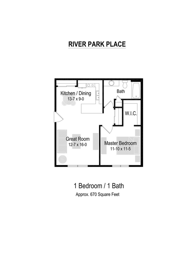 Interior Photo - River Park Place Apartments