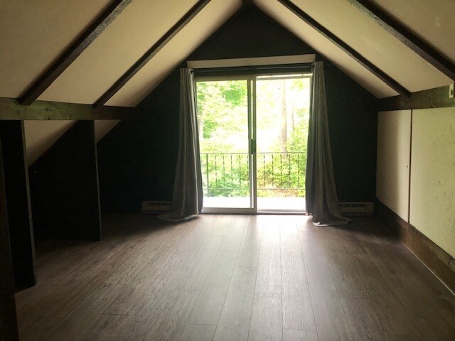 large bedroom with 5 closets and balcony - 579 Martha Ave