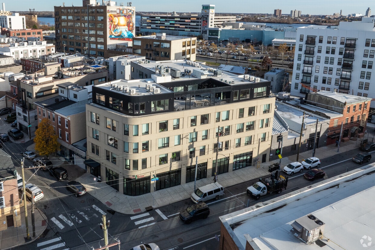 Aerial Photo - The Avenue in Fishtown