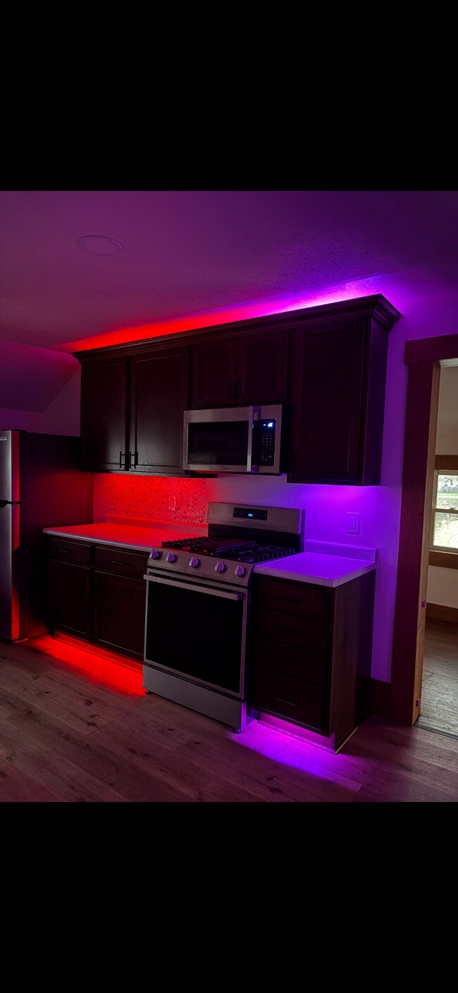 Uv lights inbedded in cabinets kitchen and bathroom - 119 N 6th St