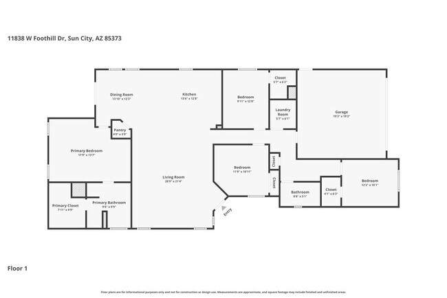 Foto del edificio - 11838 W Foothill Dr