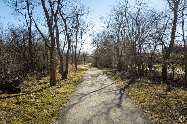 Walking paths are abundant at the Ottawa Trail and Cermak Woods.