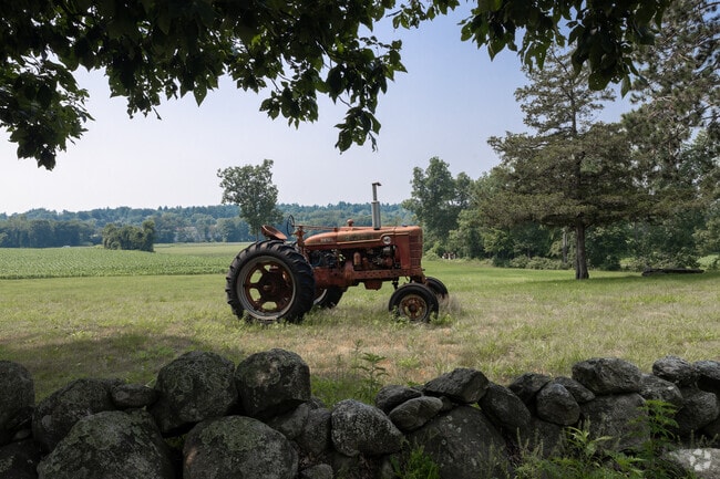 Historic farms and rolling hills highlight Milford’s rural charm.