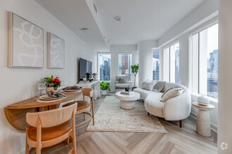 1BR, 1BA - 639SF - Living Room - Toronto House