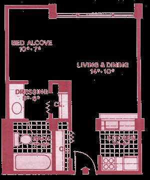 Floorplan - Catholic Presbyterian Apartments