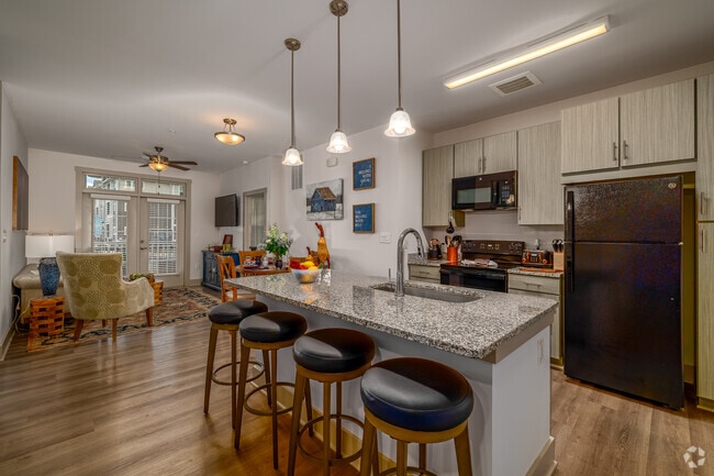 2BR, 2BA - 1177SF - Kitchen - Berkmar Landing Apartments
