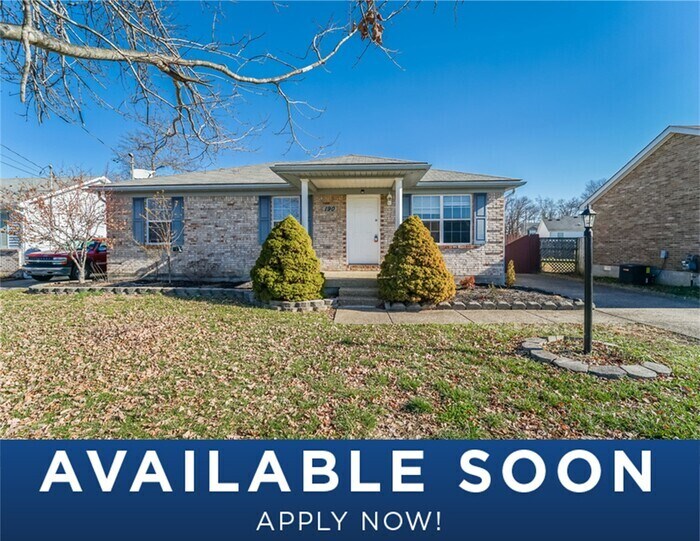 190 Tecumseh Dr, Shepherdsville, KY 40165 House Rental in