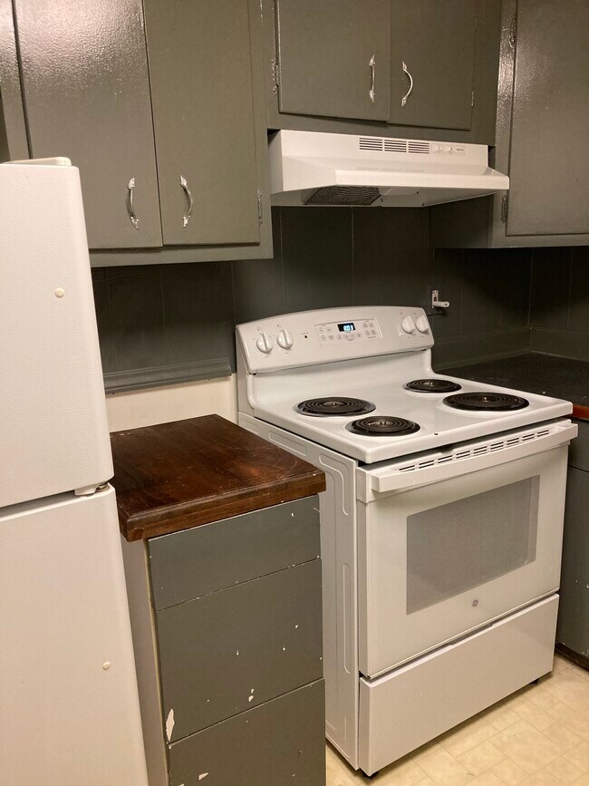 Range is new(used by one previous renter) refrigerator included - 425 Chester Pike