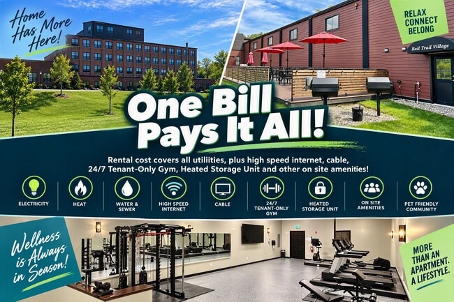 One Bill Pays It All - Rail Trail Village