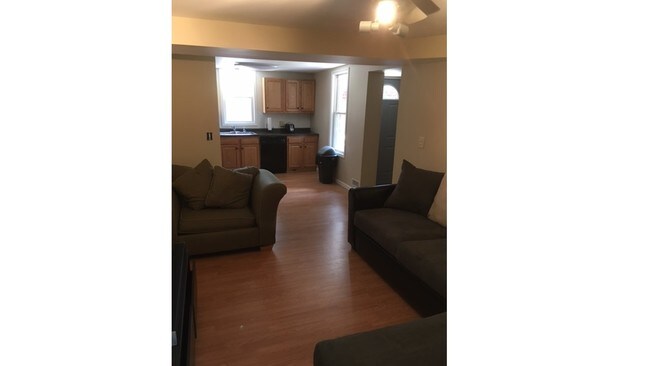 looking toward kitchen - 205 W Washington St