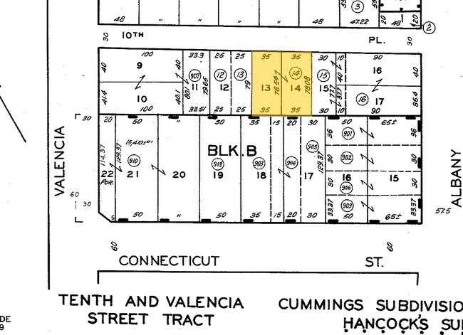 Plat Map - 1416 Apartments