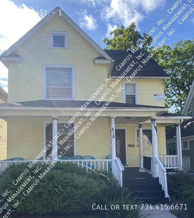 Primary Photo - 5 BR Half a Block west of Packard and Hill