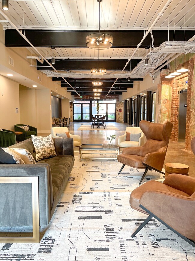 Co-Working Lounge w/ Private Rooms - Judson Mill Lofts