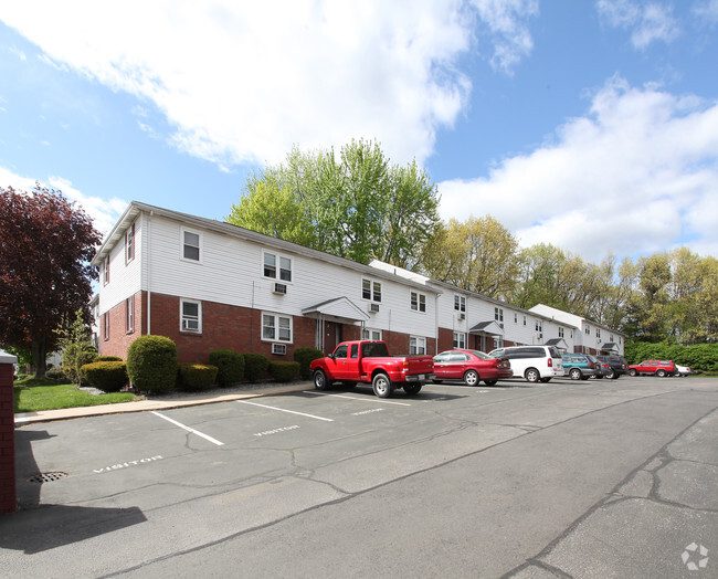 Parking View of Building - Columba Court