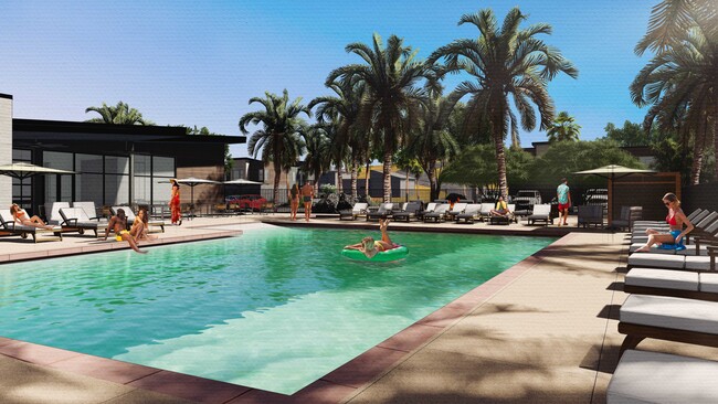 La piscina de ceniza - The Ash Apartments & Townhomes