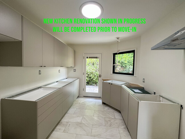 Kitchen (as of March 13) - remodel in progress, will be completed by move-in - 14501 W Sunset Blvd