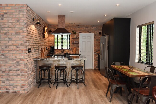 Kitchen and Dining Room - 434 NW 7th Ter