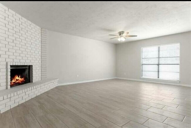 Cozy wood-burning fireplace - 537 Hanover Dr