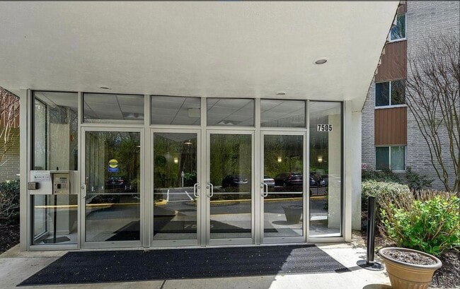 Building entrance - 7505 Democracy Blvd