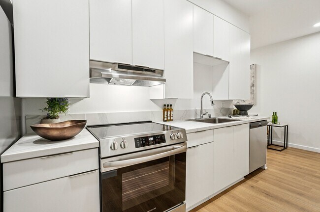 2 habitaciones, 1 baño - Cocina - Haven on Orange Apartments