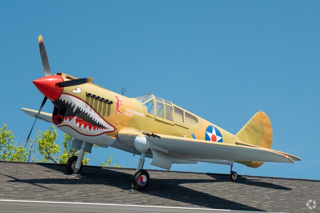 The Landing Strip Restaurant in Middle River is located near Martin State Airport.