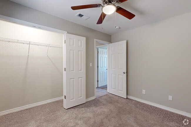 2BR, 1BA - 840SF - 2nd Bedroom - Camille Village