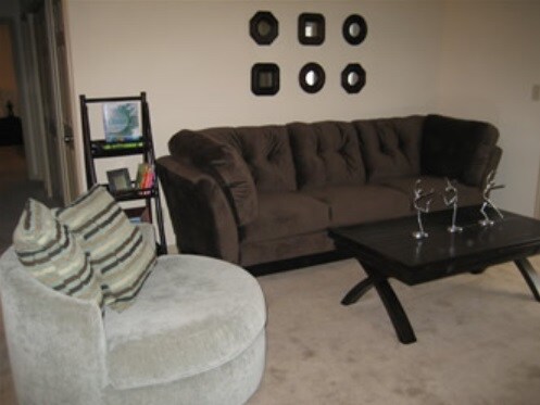 Sala de estar - St. James Apartments
