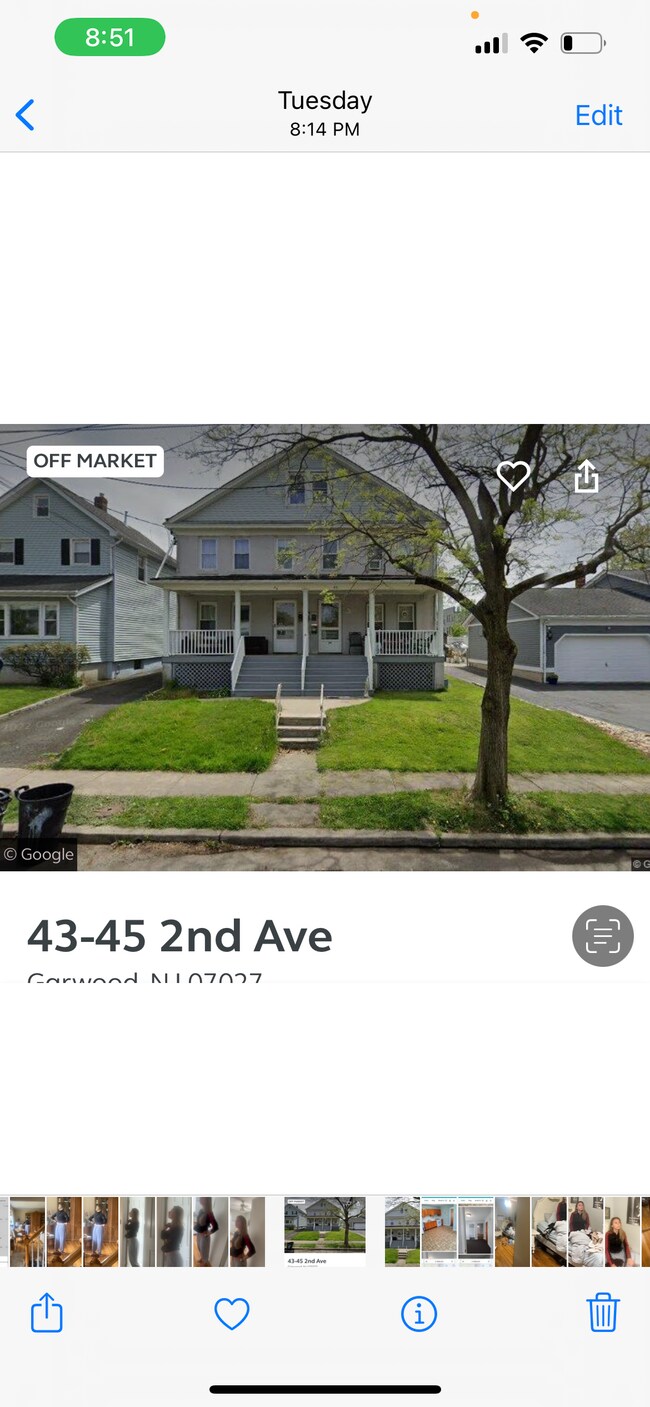 43 2nd Ave Unit Apartment 2, Garwood, NJ 07027 Apartments in Garwood, NJ